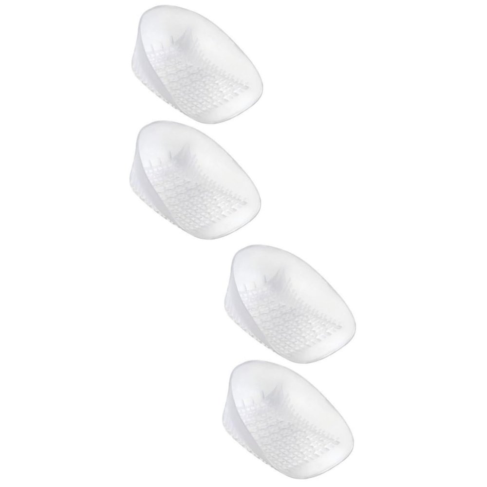 2pairs U-Shaped Heel Cushions for Men and Women -Absorbing Heel Pads for Shoe Types Washable and Prevents Slipping and Blisters