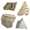 NineLife Basics 4 Pieces Antique Pottery Shard American Indian Artifacts AP9/22824, Standard, Silver view 2