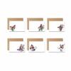 Aria Rae Design Flat Note Card set, Butterfly Note Cards, Set of 12, blank cards with envelopes, all occasion cards, watercolor greeting cards, assorted cards, blank on backside view 1