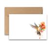 Aria Rae Design Assorted Flat Notecards, Hummingbird note cards, Set of 12, blank on backside, stationery set, greeting card set, cards with envelopes, greeting card view 4