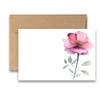 Aria Rae Design Assorted Flat Notecards, Flower note cards, Set of 12, blank on backside, stationery set, greeting card set, cards with envelopes, all occasion cards, blank cards view 2