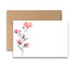 Aria Rae Design Assorted Flat Notecards, Flower note cards, Set of 12, blank on backside, stationery set, greeting card set, cards with envelopes, all occasion cards, blank cards view 4