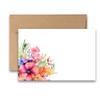 Aria Rae Design Assorted Flat Note Cards, Wildflower note cards, Set of 12, blank on backside, stationery set, greeting card set, cards with envelopes, greeting card view 4