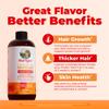 MARYRUTH'S Liquid Multivitamin+Hair Growth | Biotin 10000mcg | Lustriva Hair Growth Supplement | Clinically Tested in Women for Thicker Hair&Facial Wrinkle | Skin Care | Ages 18+ | 15.22 Fl Oz view 4