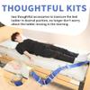Ehucon Bed Ladder Assist Pull Ups Straps, Rope Ladder for Bed Assist with 8 Hand Loops (1pc,3 W x 65.35 H) view 4