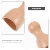 Anneome 2pcs Wooden Massage Cups Compact Body Massager Tool for Muscle Relaxation Non-Slip Grip Deep Tissue Therapy for Shoulders Neck Back and Feet Portable Massage Tool view 4