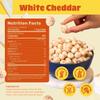 WonderPop White Cheddar  Popped Water Lily Seeds (4-Pack) | Savory, 6g Protein, 90 Calorie, Gluten-Free, Non-GMO | High-Protein Crunchy Snack | 2.11oz Bags view 2