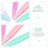 NOLITOY 5sets Lenses Tweezers and Suction Stick Kit for Glasses Compact Tool for Home and Travel Use Includes Green Blue Rosy Pink and White Accessories view 3