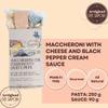 ARTIGIANI DEI SAPORI - Pasta Gourmet Gift Set, Macaroni with Cacio Cheese and Black Pepper Sauce in Deluxe Packaging, homemade in South of Italy view 4