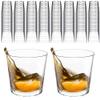DecorRack 1 Oz Shot Glasses, 120 Hard Clear Plastic Shot Cup, Disposable Party Cups, Mini Cups Shot Glasses (120 Pack) view 1
