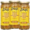 Chicken & Riced Cauliflower Soup by Zoup! - No Artificial Colors or Flavors, No Preservatives, Gluten Free Chicken & Riced Cauliflower Soup, 16 oz Ready to Serve (3 Pack) view 1