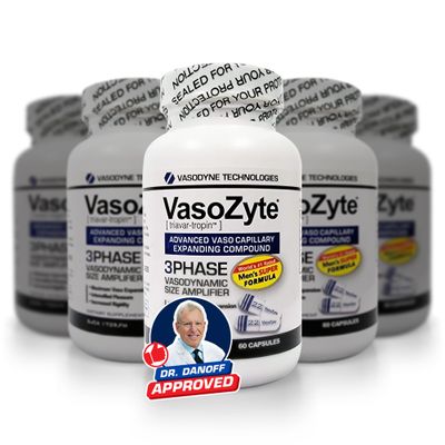 Generic VasoZyte 5 Bottles - Supports Nitric Oxide & Healthy Blood Flow - with Our Exclusive Formula Featuring Oligopin, and Our Crystal Pure Extraction Process - for Well-Being - 5 Month Supply