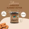 Dastony Organic Raw Sprouted Almond Butter, 8 oz | Only One Ingredient | Vegan, Paleo and Keto Friendly, Non GMO, Gluten-free - Pack of 3 view 4