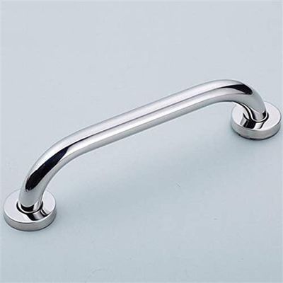 12-Inch Grab Bars for Bathroom, Polished Chrome Grab Bars for Bathtubs and Showers, Wall Mount Stainless Steel Support Rail, Safety Anti-Slip Assist Handrail for Disabled & Elderly & Children (Color