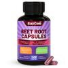 EAZGOO Beet Root Capsules 1000mg Per Serving, Supports Nitric Oxide Production & Blood Pressure, with Black Pepper Extract, Non-GMO, Gluten Free, Vegan - 120 Counts view 1