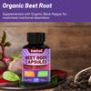 EAZGOO Beet Root Capsules 1000mg Per Serving, Supports Nitric Oxide Production & Blood Pressure, with Black Pepper Extract, Non-GMO, Gluten Free, Vegan - 120 Counts view 2