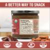 Dastony Cinna-Date Sprouted Almond Butter - Raw Almond Butter - 8 oz, Pack of 6 view 3