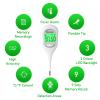 Boncare Basal Thermometer with 9 Seconds Fast Reading, Digital Thermometer for Fever - Accurate Oral & Rectal Thermometer for Adults & Kids, Fever Alarm, Large Display (White) view 3