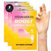 Vitamasques Energy Patches, Boostme Wellness Hydrogel Pads (3-Pack) - B12 Vitamin Patches for Women & Men, Energy & Focus for Adults - Cruelty-Free, Korean Skin Care Caffeine Gel Pads view 1