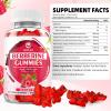 GrnLife Berberine Gummies with Ceylon Cinnamon 1500mg High Potency Berberine HCL Supplement for Immune and Metabolism Support, Sugar Free, Raspberry Flavor - 120 Count view 2