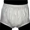 TAPIVA Adult Pull-On Plastic Pants/Adult Incontinence Safety Pants, Waterproof PVC Diaper Cover/Waterproof Reusable Anti-Side Leakage Menstrual Pants, Lightweight/Durable/Unisex/Soft view 4