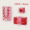 Pesoncarl Gift Boxes, Explosion Gift Box Pop out Money Gift Box with 15PCS Small Folding Bouncing Box Exploding Money Box for Cash Gift for Anniversary, Valentine Day Surprising Gift view 3