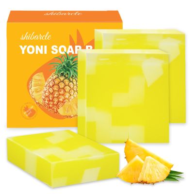 3 PCS Yoni Soap Bar, Organic Yoni Bar Soap Yoni Wash