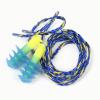 Almencla Silicone Earplugs Reusable with String Cord Comfortable Noise Cancelling Soft for Sleeping Study Work Noisy Places Loud Noise view 2