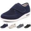 Diabetic Shoes for Elderly Men,Adjustable Lightweight Non-Slip Orthopedic Walking Shoes for Elderly Hammertoe Arthritis Swollen Feet Men 4.5/Women 5.5 view 1