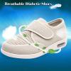 Diabetic Shoes for Elderly Men,Adjustable Lightweight Non-Slip Orthopedic Walking Shoes for Elderly Hammertoe Arthritis Swollen Feet Men 4.5/Women 5.5 view 2