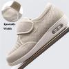 Diabetic Shoes for Elderly Men,Adjustable Lightweight Non-Slip Orthopedic Walking Shoes for Elderly Hammertoe Arthritis Swollen Feet Men 4.5/Women 5.5 view 4