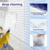 Hlimior 60 pcs 180 Duster Refills Compatible with Swiffer Dusters 180 Dusters, Heavy Duty Duster Replacement with 2 Extra Handle, Unscented (60 Count Refills+2 Handle) view 3