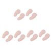 NOLITOY 6pairs Cushion Insoles for Women Half Pad -Foot Inserts Shoe Filler Half-Sizer for Women Shoes Reduce Heel Slippage Fit view 1