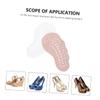 NOLITOY 6pairs Cushion Insoles for Women Half Pad -Foot Inserts Shoe Filler Half-Sizer for Women Shoes Reduce Heel Slippage Fit view 3