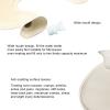 2PCS U-Shaped Hot Water Bottle 1L  Soft Rubber Hot Water Bag with Detachable Cover, Reusable Hot Water Bag for Neck and Shoulders for Winter Warmth & Pain Relief (Grey/White) view 4