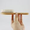 FOMIYES 1set Boy Girl Hair Brush and Wooden Comb Set Gentle Wool Brush for Newborn Scalp Care Essential Hair Care Supplies Box view 2