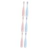 FOMIYES 6pcs Adorable Toothbrush Ultra-fine Soft Bristles for Gentle Cleaning for Boy Girl and Toddlers Red Blue Colors Safe Material for Gum Care view 1
