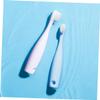 FOMIYES 6pcs Adorable Toothbrush Ultra-fine Soft Bristles for Gentle Cleaning for Boy Girl and Toddlers Red Blue Colors Safe Material for Gum Care view 4