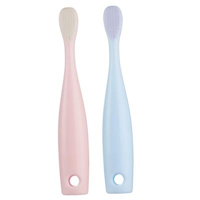 FOMIYES 4pcs Toothbrush Bristles for Gentle Cleaning Cleaner for Boy Girl and Toddlers Safe Material Blue and Red for Oral Care