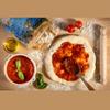 ARTIGIANI DEI SAPORI - Artisan Handmade Pizza Gift Set, Italian Pizza Mix Kit in Deluxe Packaging, Includes Flour, Rolling Pin, and Tomato Sauce view 3