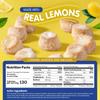 SINLESS SNACKS Keto Cookie Snack, Italian Wedding Lemon, Zesty Lemon Shortbread Gluten-Free Italian Cookies, Low Sugar Friendly Snacks view 2