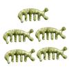 Beaupretty 5pcs Jade Scalp Massager Comb Body Acupoint Massager Tool Creative Massage Comb for Hair Styling view 1
