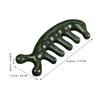 Beaupretty 4pcs Jade Scalp Massager Wide Tooth Comb Handheld Hair Scalp Massager Brush view 4