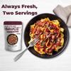 Always Fresh, Two Servings, Savory Provencal Gourmet Pasta Sauce (2-pack), Le Sauce & Co., Imported Italian San Marzano Tomatoes, Tomato Sauce, Spaghetti Bolognese, All Natural Spaghetti Meat Sauce view 4