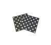 AYAROS White Polka Dots Black Napkins,2-Ply Wedding Party Paper Napkins Everyday Napkins for Birthday Graduation Shower,40 pcs 6.5 in view 1
