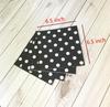 AYAROS White Polka Dots Black Napkins,2-Ply Wedding Party Paper Napkins Everyday Napkins for Birthday Graduation Shower,40 pcs 6.5 in view 4