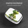 Pill Case Rectangle Pill Box 3 Compartment Pill Organizer The Funny Frog Doing Yoga Small Pill Case Waterproof Medicine Organizer Box for Travel Pill Containers Vitamin Organizer for Planner view 3