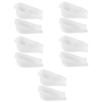 FRCOLOR 5pcs Height Increase Insoles Heel Lifts for High Heels Plantar Relief Silicone Cups Taller Socks (5.5cm)