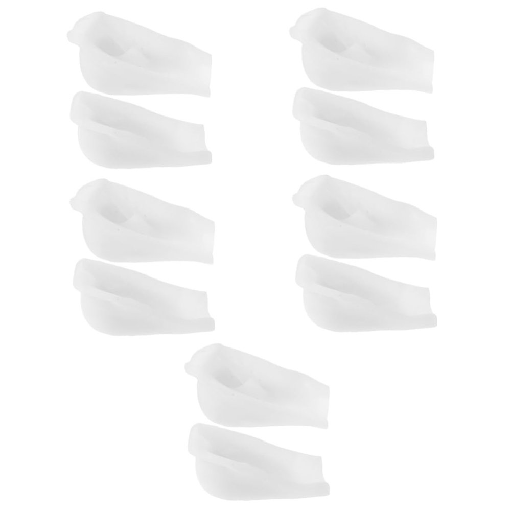 FRCOLOR 5pcs Height Increase Insoles Heel Lifts for High Heels Plantar Relief Silicone Cups Taller Socks (5.5cm)
