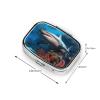 Pill Case Rectangle Pill Box 3 Compartment Pill Organizer Submarine Shark Coral Small Pill Case Waterproof Medicine Organizer Box for Travel Pill Containers Vitamin Organizer for Medication Planner view 2